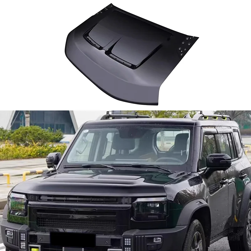 Car Front Hood Fit for Chery JETOUR Traveler 2023 Modification Engine Hood Ventilation Hood Car Appearance Modified Accessories