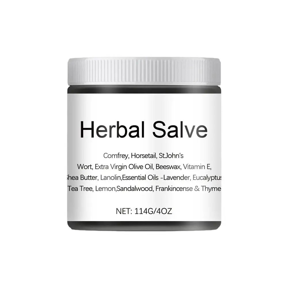 114g Organic Herbal Salve 4oz - Comfrey Cream, Comfrey Organic Herbal Salve, Organic Herbal Salve Ointment Dropshipping