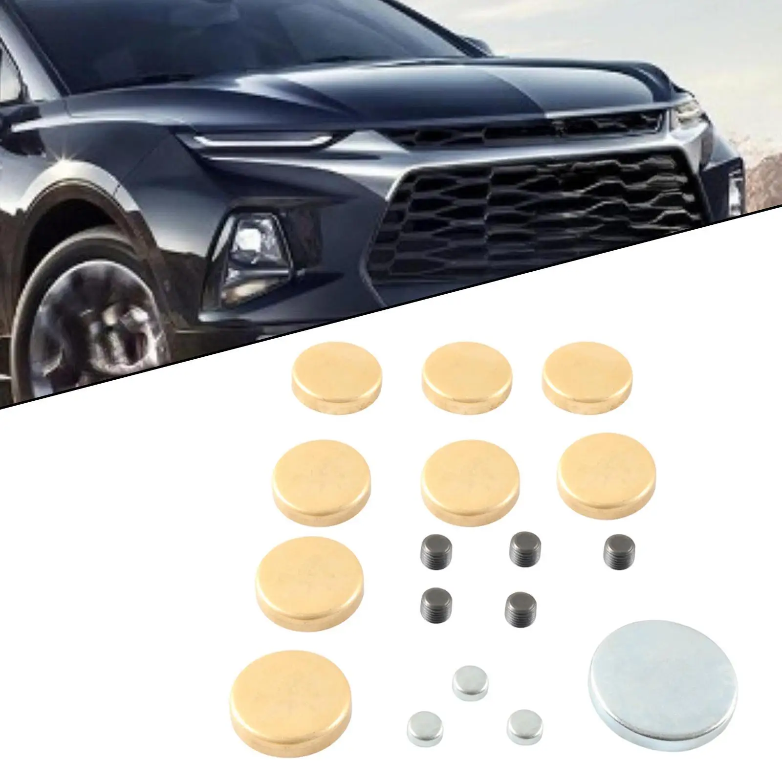 

Freeze Plug Kit Direct Replaces Practical Spare Parts Accessories Expansion Freeze Plug Kit Engine Parts for 1957-1997