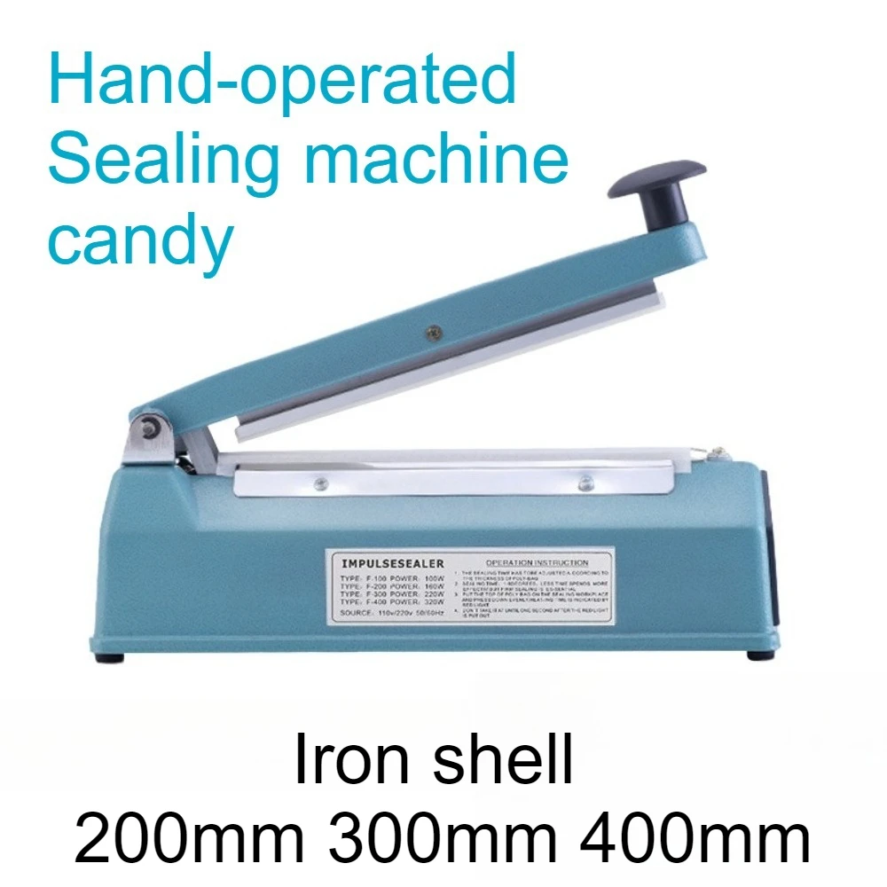 Hand-operated Sealing Machine Candy Mooncakes Nougat Candy Food Packaging Liquid Plastic Sealing Heat Shrinkage Membrane Sealing