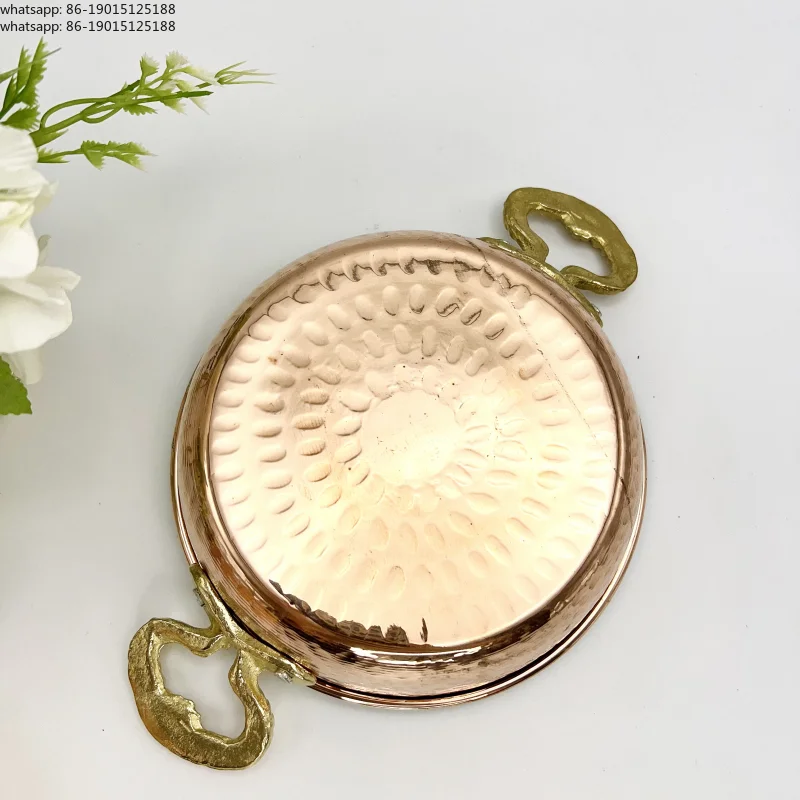 imported-handmade-copper-extra-thick-frying-pan-pan-european-light-luxury-milk-pan-non-stick