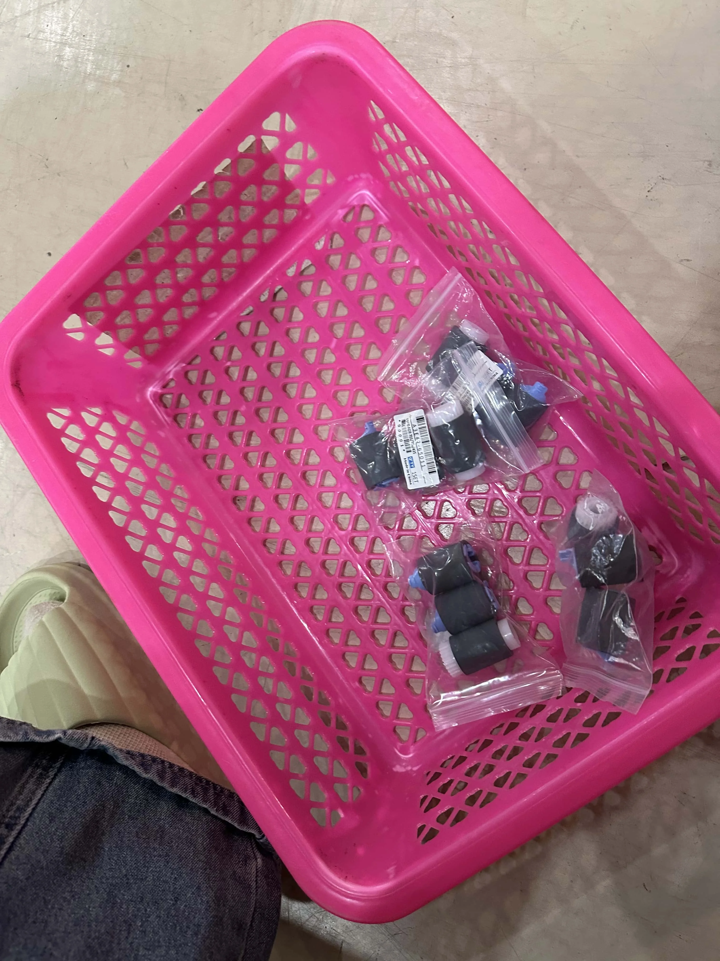 

10X Separation Feed Pickup Roller for HP 4200 4300 4250 4345 4350 4700 4730 5200 CP4005 P4014 P4015 P4515 M601 RM1-0036 RM1-0037