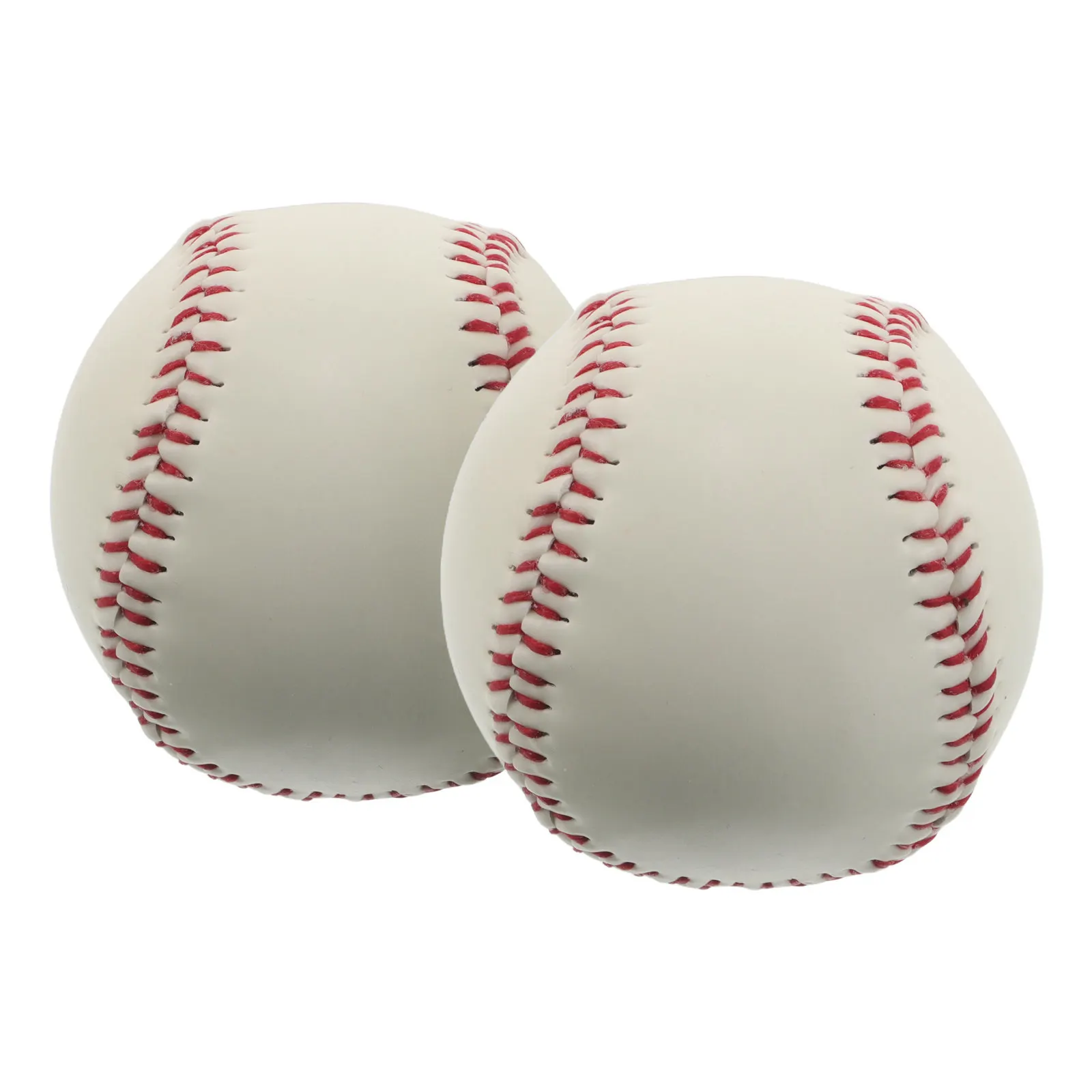 2Pcs Glow in Dark Baseball Luminous Training Ball Official Size Baseball Practice Ball Play Backyard Outdoor