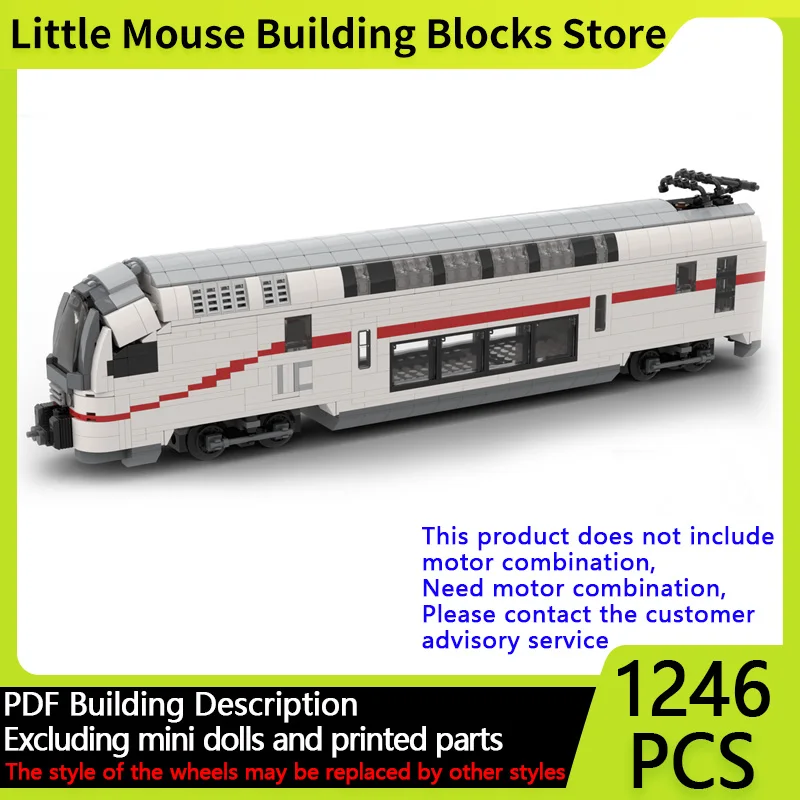 

City Car Model MOC Building Bricks Comfort Innovative Speed Train Modular Technology Gifts Holiday Assemble Children Toys Suit