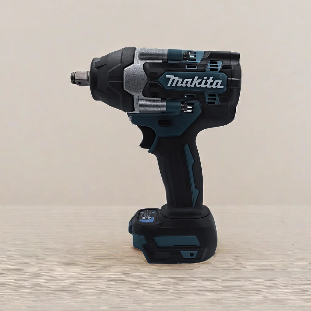 

Makita DTW700 18V Lithium-Ion LXT Brushless Cordless Impact Wrench Torque 1000NM 1/2 High Power Car Auto Repair Rechargeable