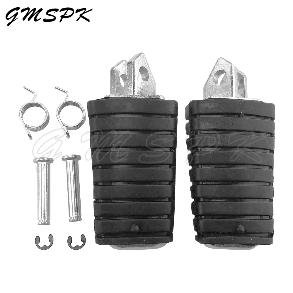 

Motorcycle Front Footrest Foot Pegs Fit for Yamaha Virago XV125 XV250 XV400 XV500 XV750 XV1100 XVS250 XVS400 XVS650 VMAX1200