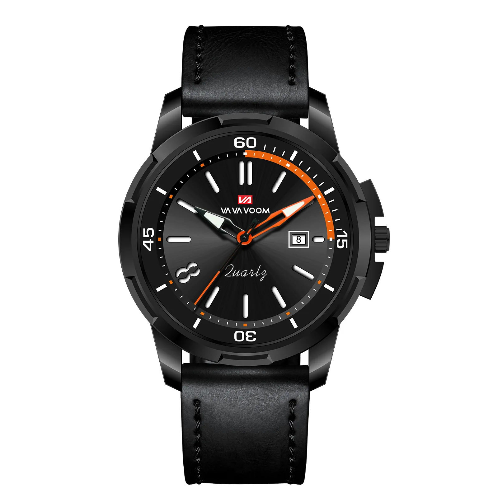 reloj hombre High Quality Men's Watch Fashion Quartz Watch Men Luxury Belt Business Sport Waterproof Clock