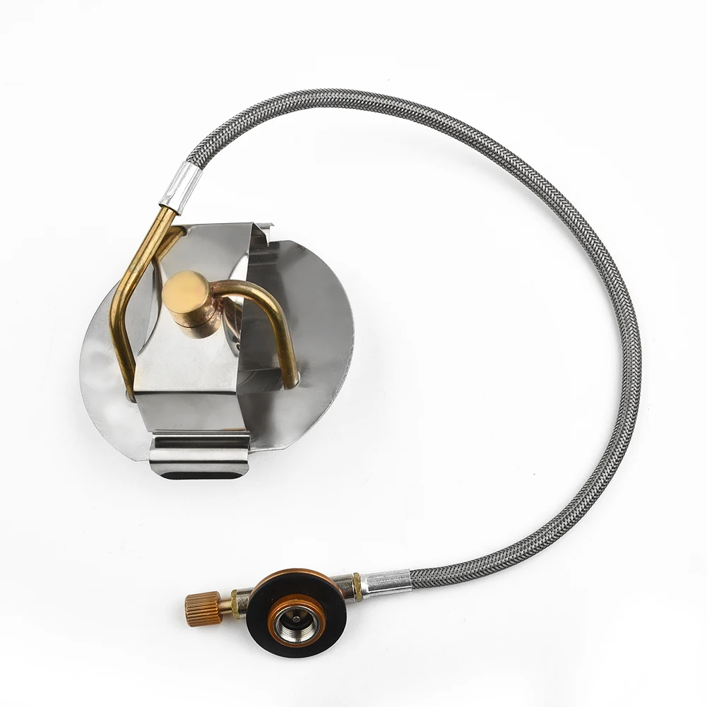 

Конверсионная газовая плита headcooker, адаптер для кемпинга, пешего туризма, адаптер для конверсии газовой плиты из нержавеющей стали, аксессуары для печей