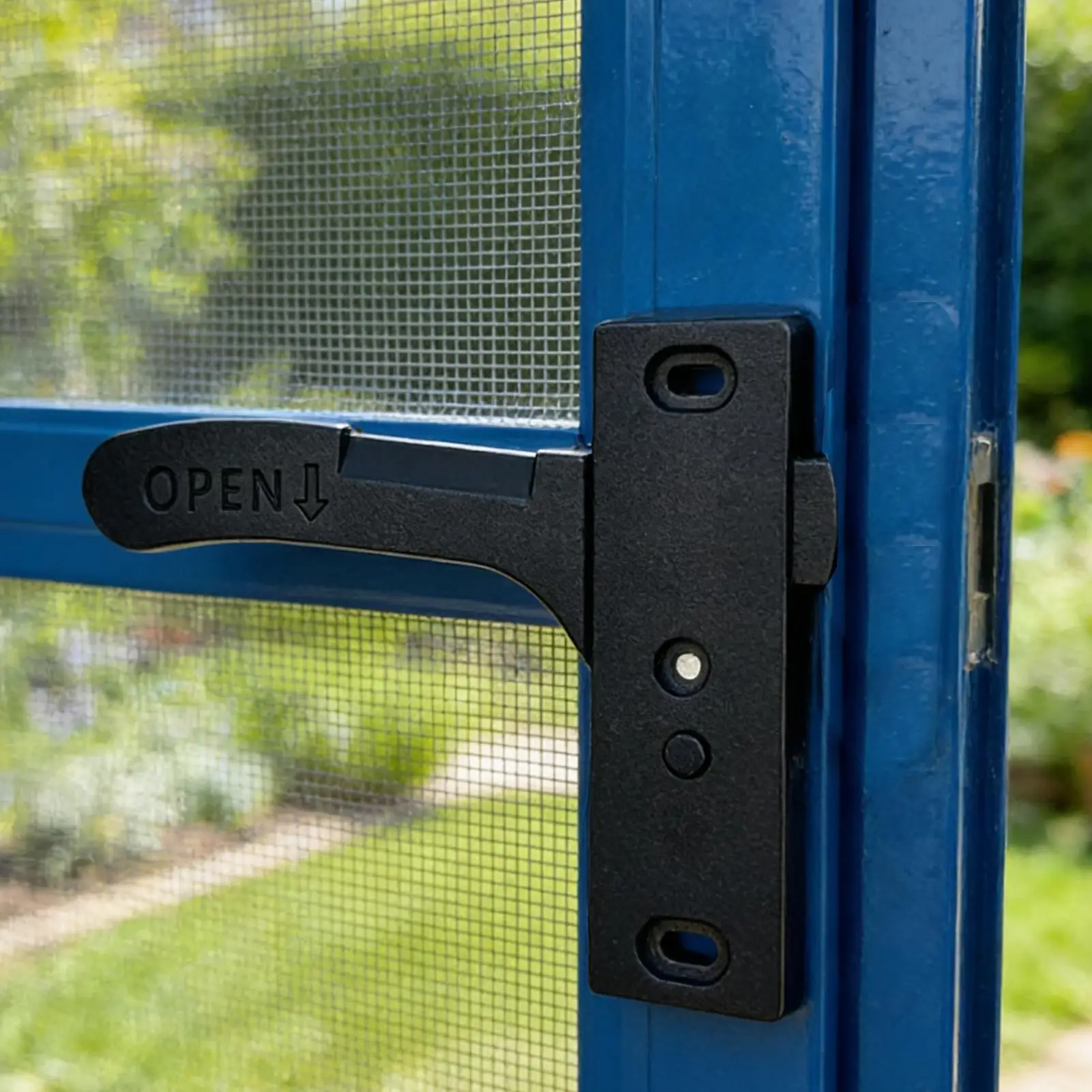 

Travel Trailer RV screen door latch kit Aluminum Leisure RV Screen Door Latch Hand Handle Kit Heavy Duty for Camping Cargo