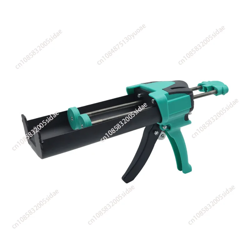 Glue gun for caulking 400 ml 1:1 double-group manual glue gun, used for home repair of ceramic tile joint caulking gun.