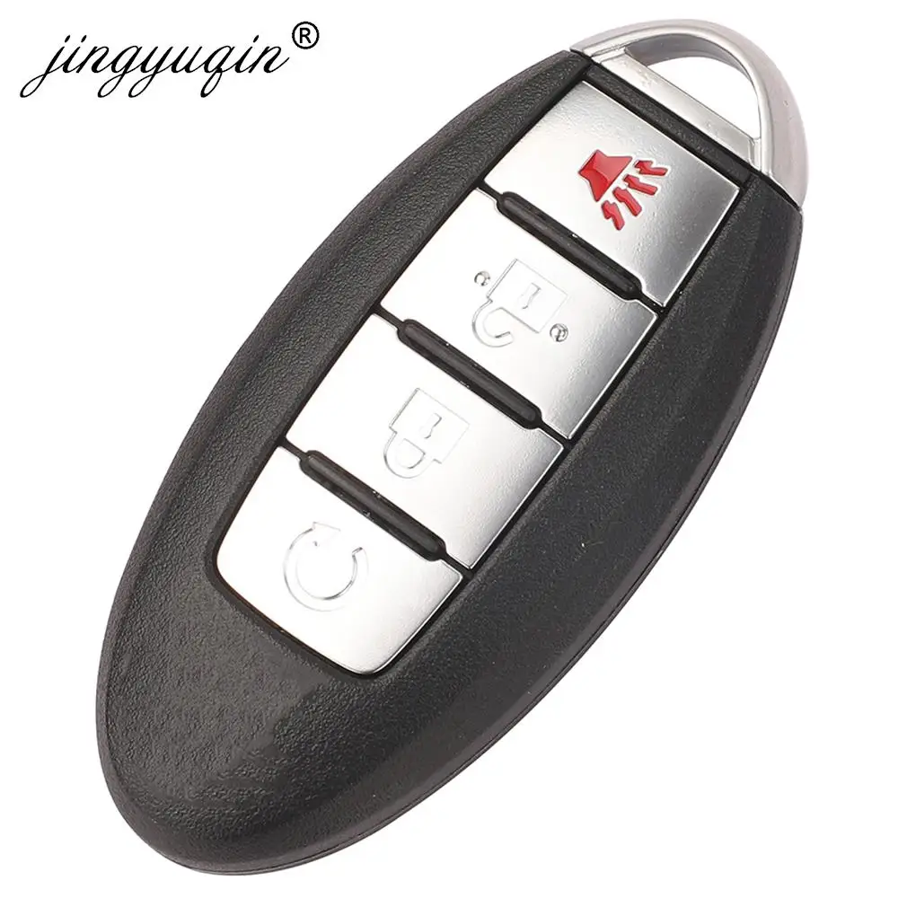 jingyuqin S180144109 KR5S180144106 434MHz 4A Car Smart Remote Key Fob for Nissan Rogue 2017 2018 285E3-6FL2A 285E3-6FL2B Keyless