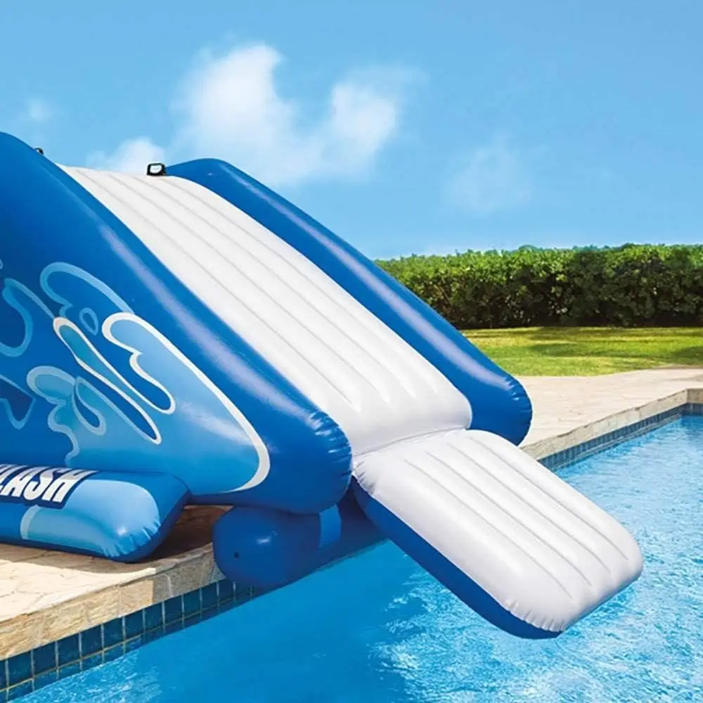 Opblaasbare Kool Splash Water Slide met sproeiers voor kinderen vanaf 6 jaar, speelcentrum zwembadglijbaan voor kinderen en volwassenen