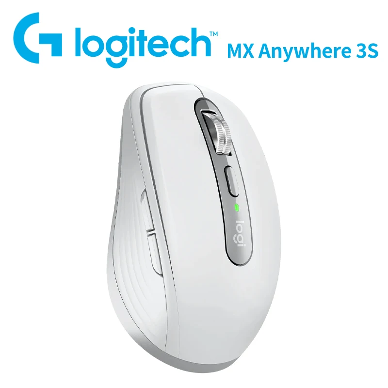 Ratón inalámbrico Logitech MX Anywhere 3S versión Mac Bluetooth silencioso portátil Oficina Apple Pink mujer G304/G203/M750 ratón
