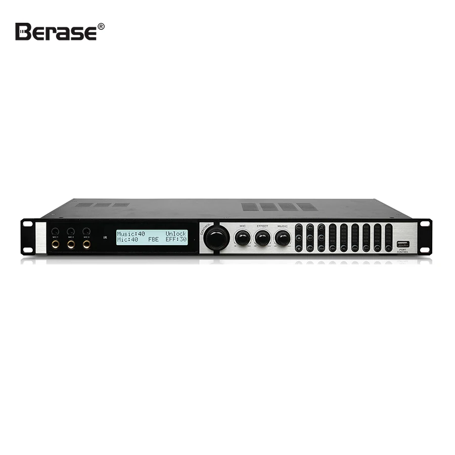 

Berase DriveRack PA2 Digital Audio Processor KX-9600 2 Input 6 Output Karaoke Professional Digital Audio Processor