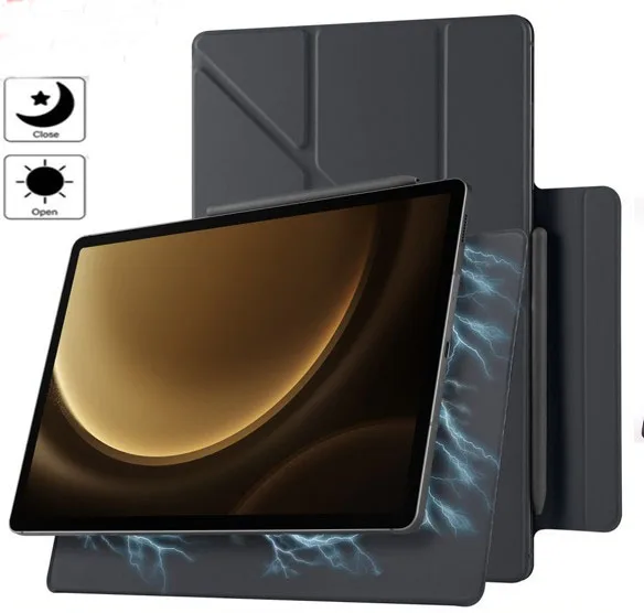 

Магнитный чехол для iPad 12-го поколения A19 2026, 11-го поколения A16, 11-дюймовый чехол для iPad 10-го поколения 10,9 дюйма, многоугольный складной защитный чехол