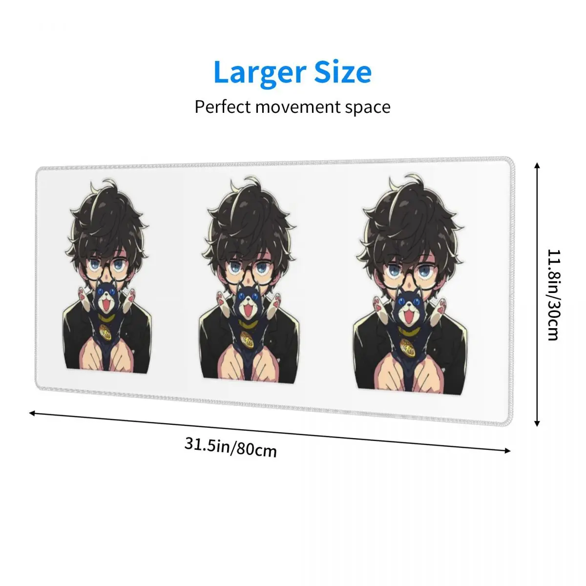 Large Mouse Pad Morgana Personal Gamer PC Laptop Mats Keyboard Carpet Computer Gaming Office Accessories Desk Mat