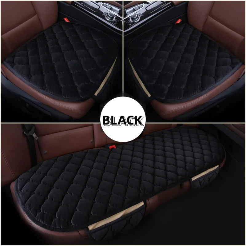 Car Seat Covers Universal For CHEVROLET Evanda Blazer Cruze Captiva Corvette Aveo Impala Camaro Full Set Warm Seat Cushions