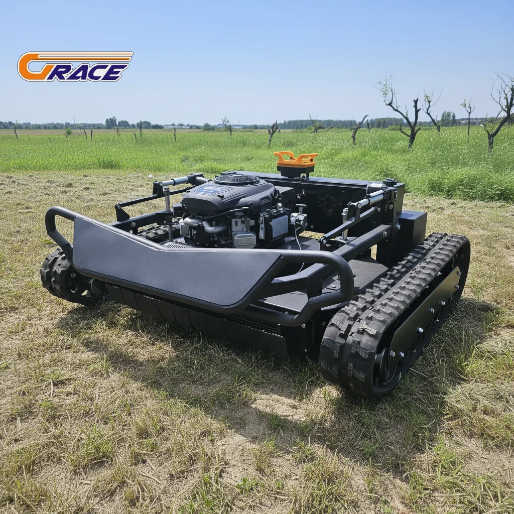 

Настраиваемая 110-см радиоуправляемая газонокосилка-робот на гусеничном ходу для стрижки травы, сельскохозяйственное оборудование EPA