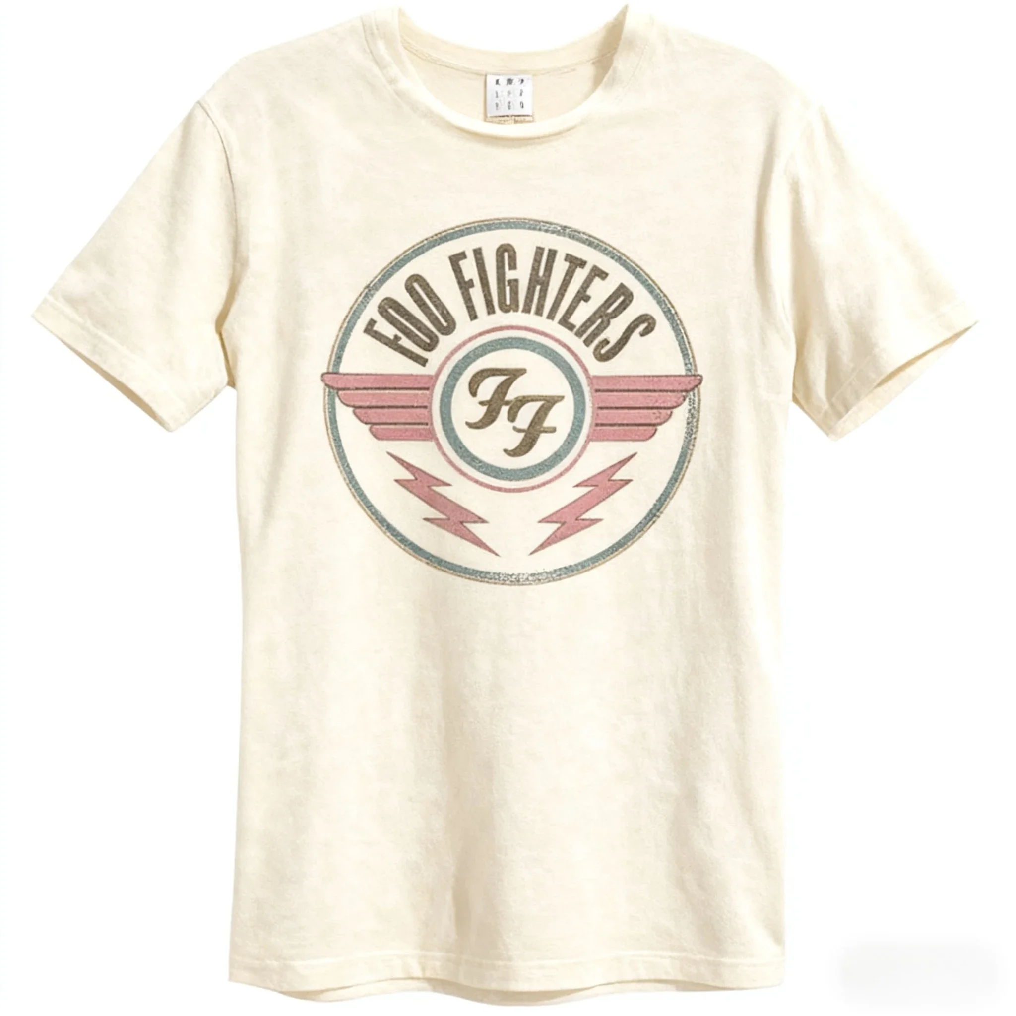 Foo Fighters Short-sleeved T-shirt  Round Neck Breathable Street Trend Y2k Harajuku Style Plus Size Casual Fashion Tops - view 2