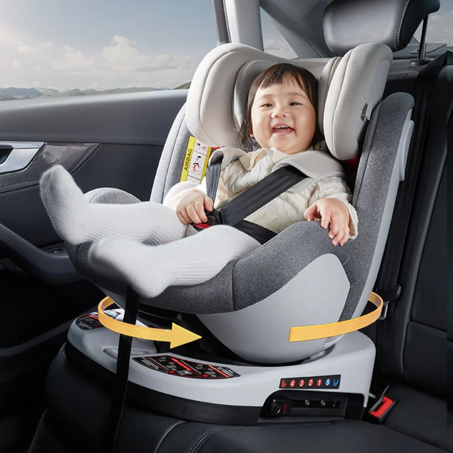 360 degree baby forward and backward seat rest assured materials baby seats child safety seats