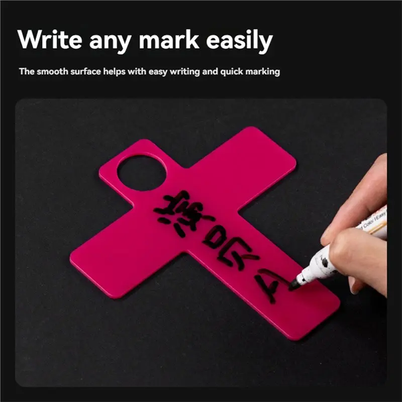 B04B-1 Set Portable 4 Color T-Type Positioning Mark Professional Film Positioning Mark Photography Accessories