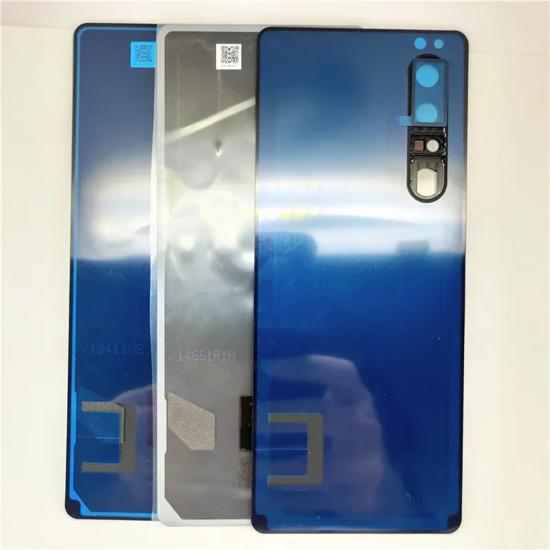 For Sony Xperia 1 III Battery Cover Back Glass Panel Rear Door Housing Case Repair Parts