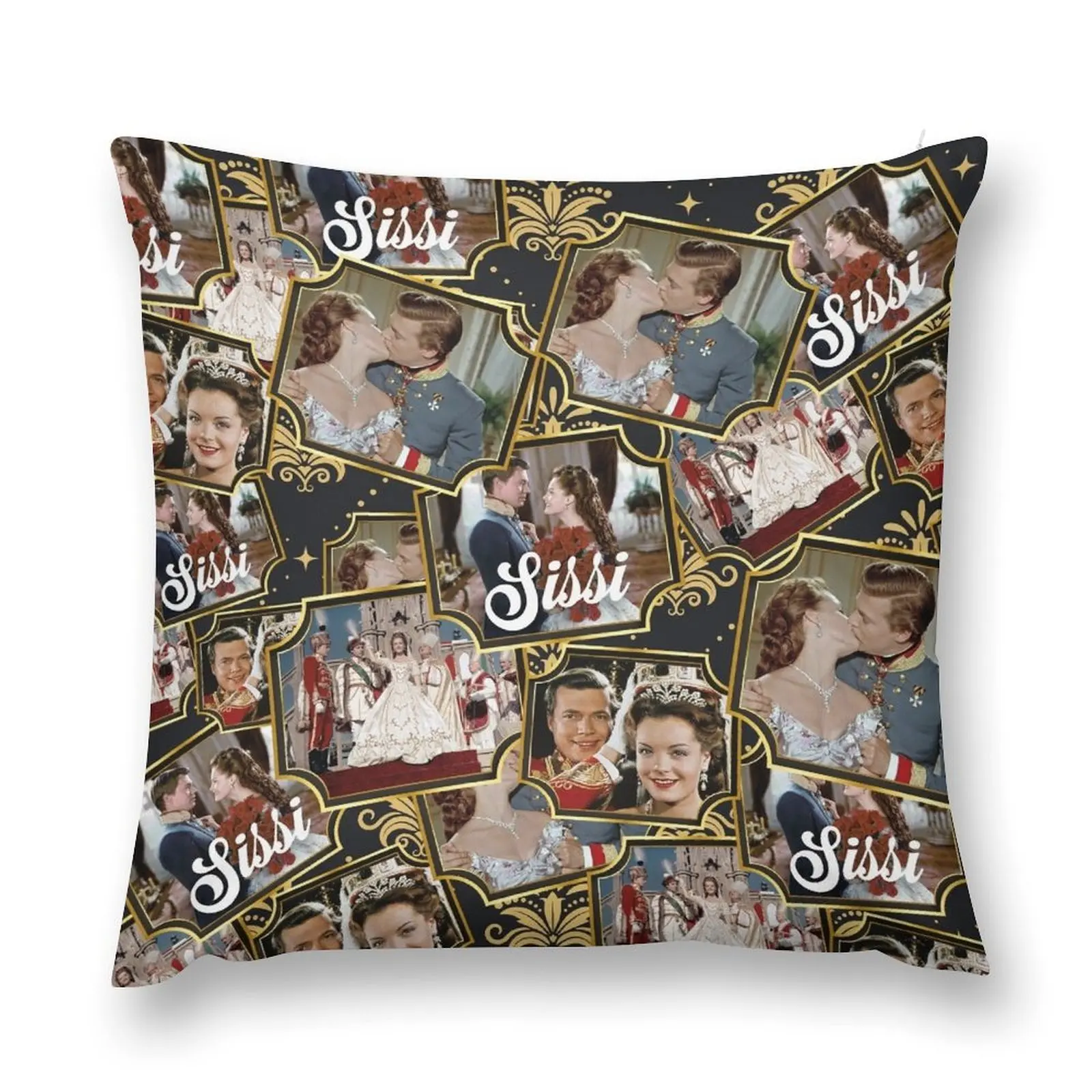 

Sissi, Romy Schneider, film, 50s Throw Pillow Decorative pillowcase Luxury Pillow Case pillow