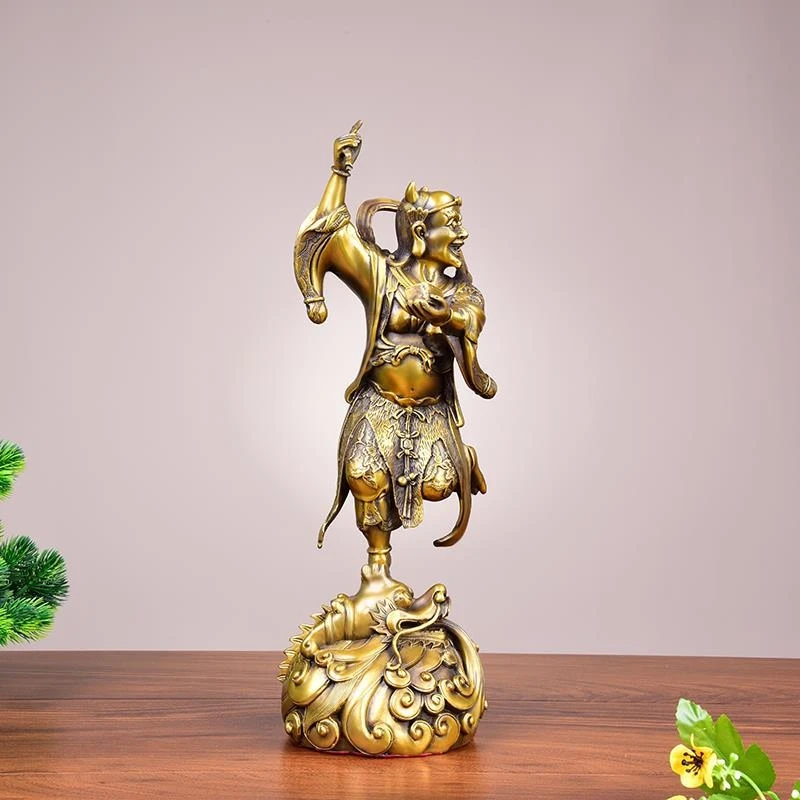 Ornaments, Star Chart, Martial Arts Book, Home Decorations, Bronze Statue KXDD