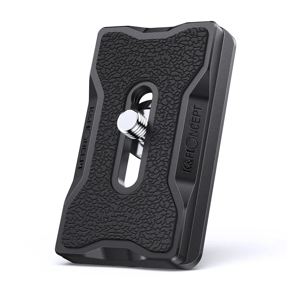 K&F CONCEPT Camera Statief Quick Release Montageplaat Aluminium met Standaard 1/4" Schroef voor Statieven Balhoofden Camera Balhoofd