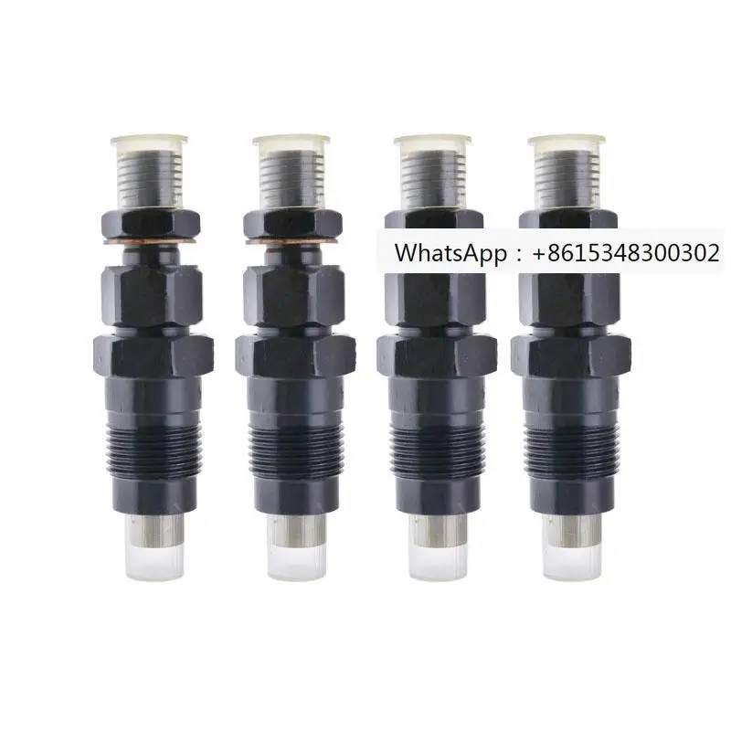 4PCS Fuel Injector MD196607 for 4D56 D4BH D4BF 4D56TD Engine L200 L300 L400