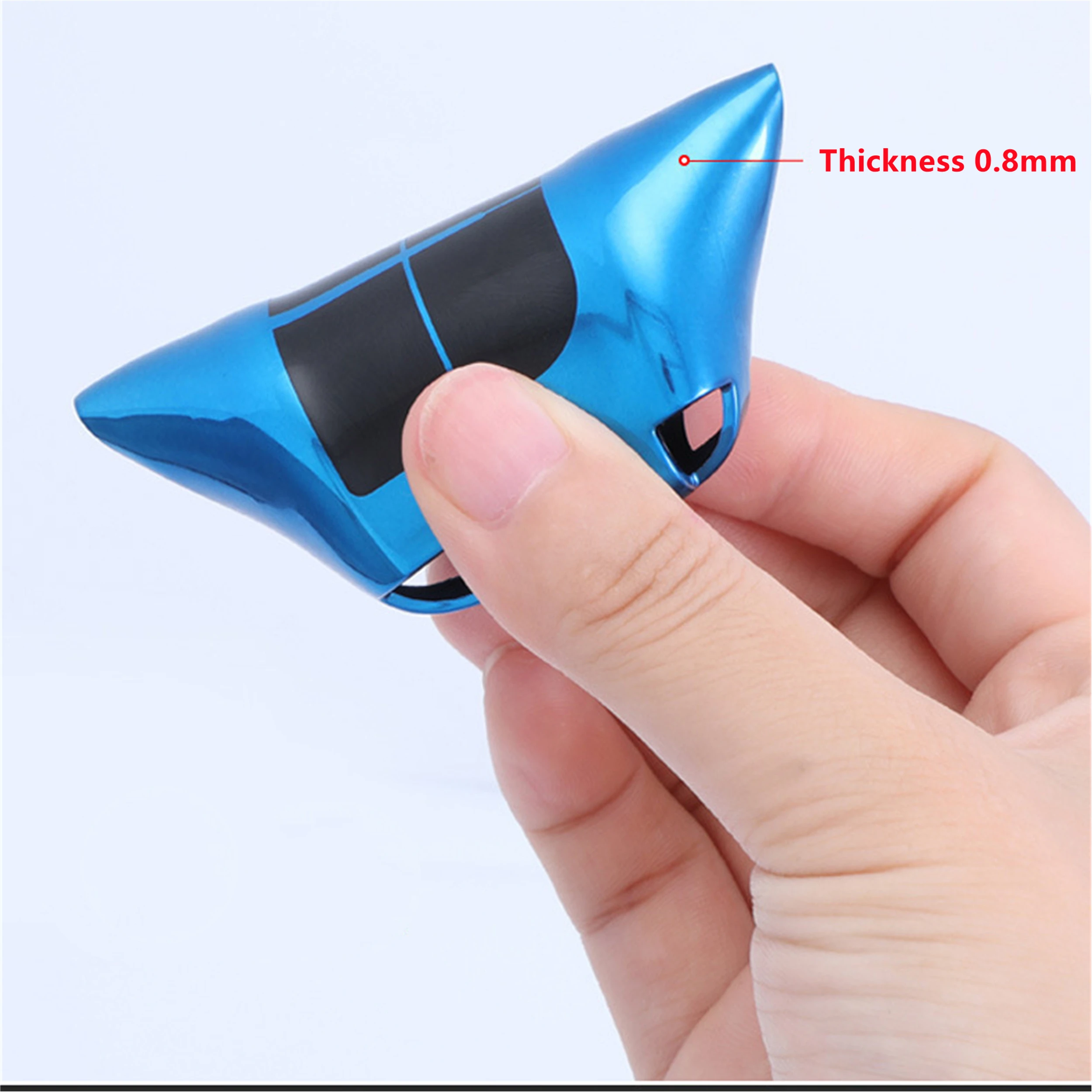 Kompatybilny dla jeepa 3-Key Free Knight Car Key Shells Soft TPU Keycase nadaje się do przewodnika