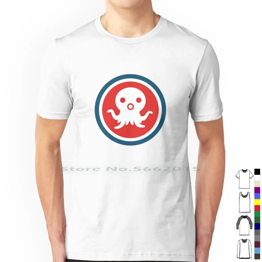 Octonauts Logo T Shirt 100% Cotton Barnacles Kwazii Peso Shellington Inkling Tweak Dashi Tunip Octonauts Octonaughts Tv