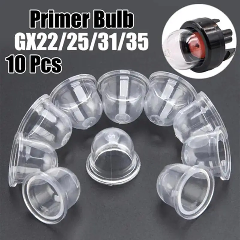 19mm 22mm Grass Cutter Primer Bulb Set 10pcs For 2 Stroke 4 Stroke Brush Cutter Fuel Pump Quick Start AccessoryHot Sale