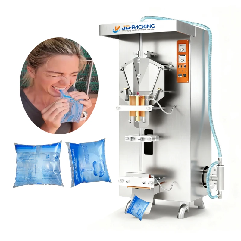 

Automatic Pure Water Plastic Bag Sachet Pouch Filling and Sealing Packaging Packing Machine
