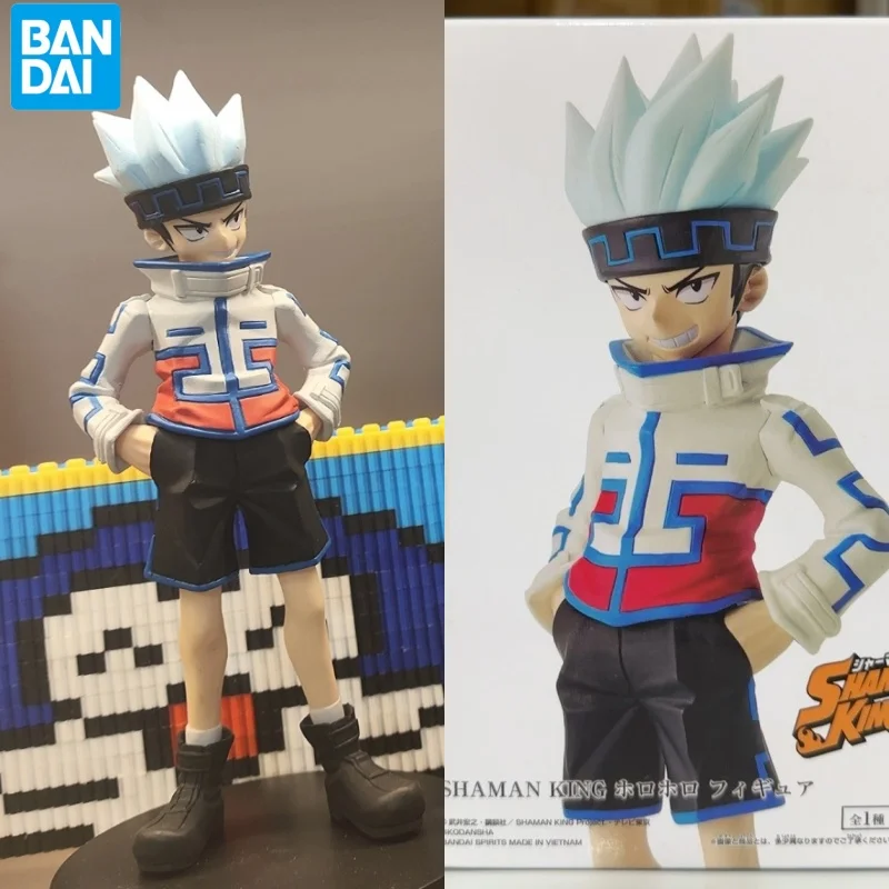 

Original Bandai Anime Japanese BP Figure Shaman King 14cm Horohoro Action Figure Collectible Model Toys For Kids Birthday Gifts