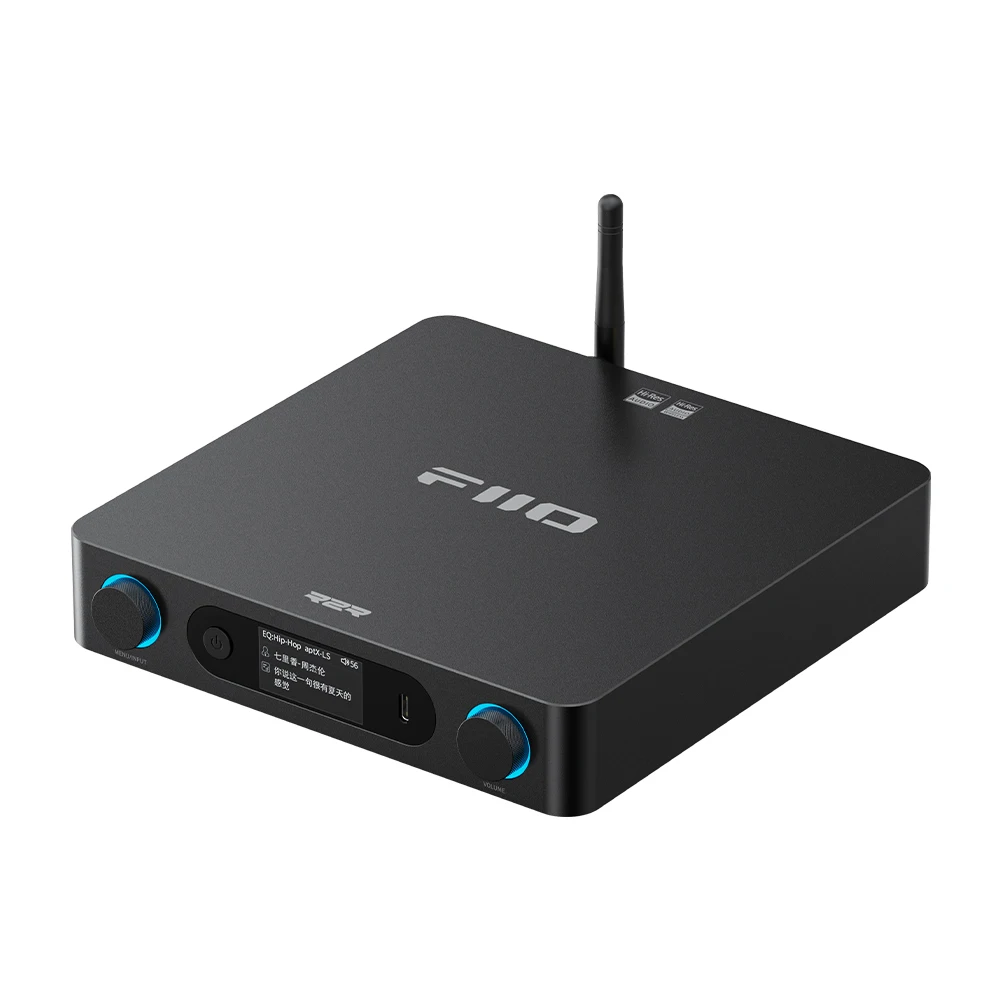 FiiO BR15 Odbiornik audio Bluetooth 6.0 o wysokiej rozdzielczości, aptX Lossless i LDAC, 24-bitowy przetwornik R2R DAC, wejście USB/Optyczne/Koaksjalne — zdjęcie produktu 7