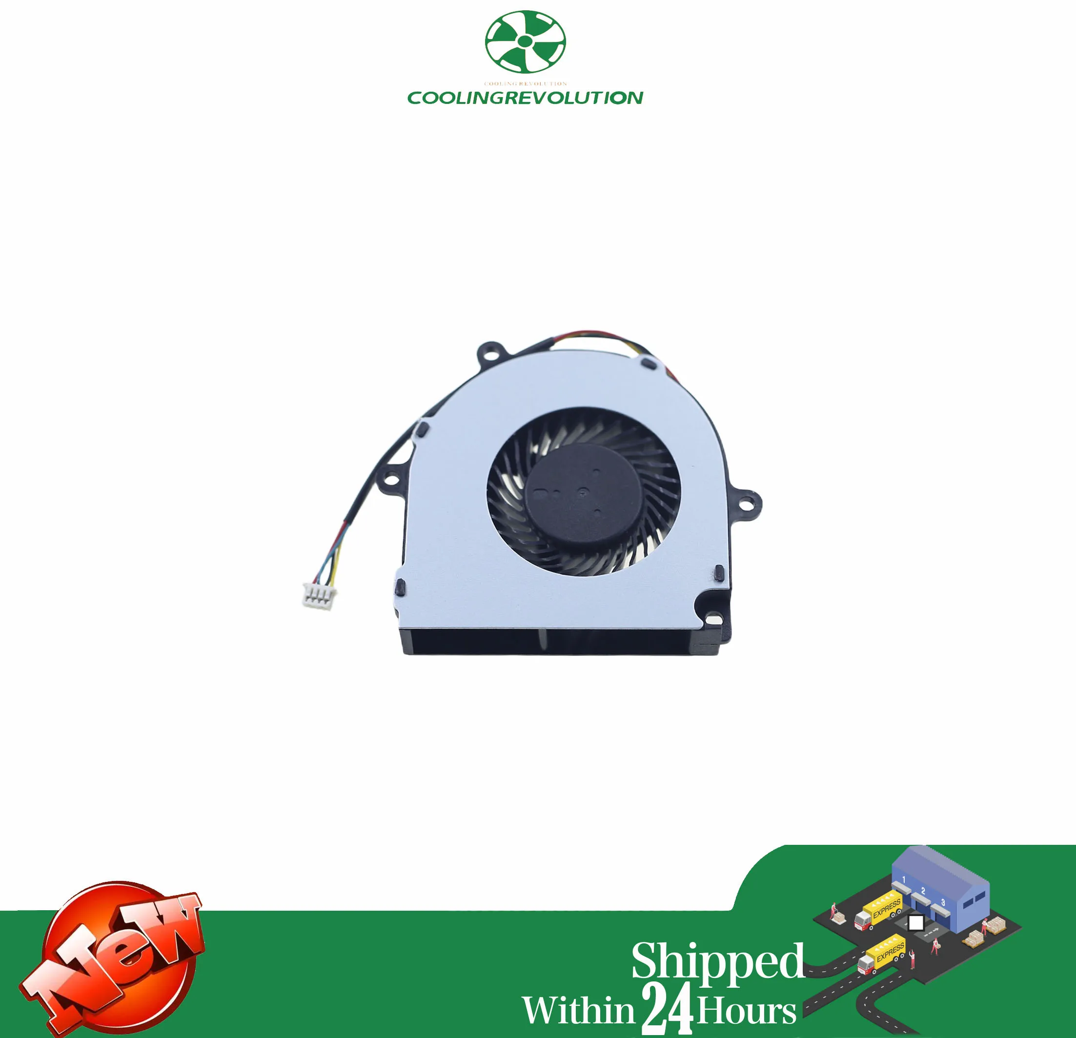 Wentylator chłodzący procesor laptopa do MAGICIAN AM08PRO LD6012MS LD6012MS1 JB6012M5B — zdjęcie produktu 2