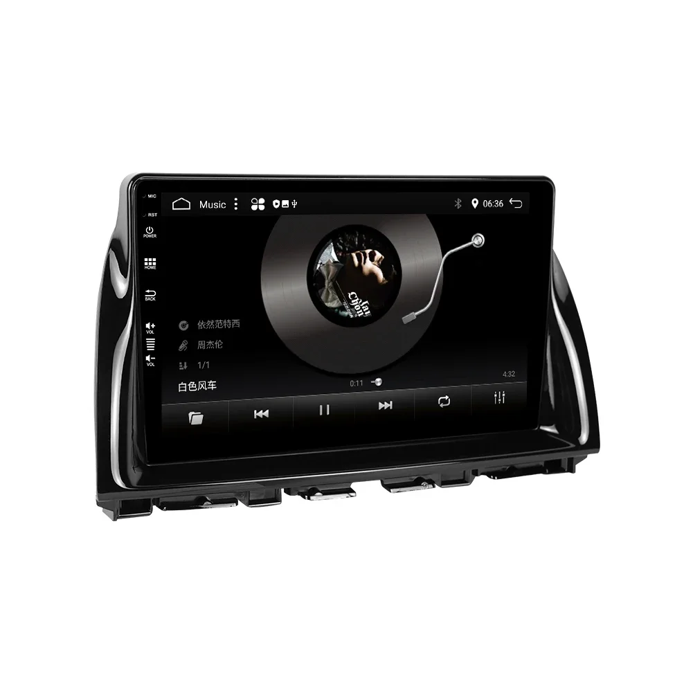 Factory supply Car Navigation built in Android 11 system car auto play auto radio WiFi MAP 2+32G Car DVD Player FOR  CX-5