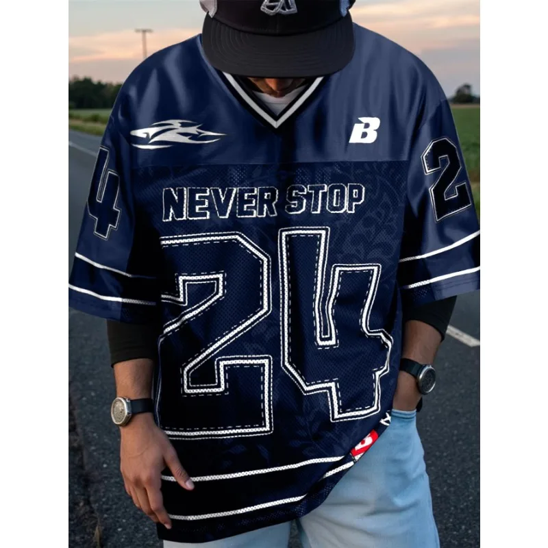 2026 여름 빈티지 남성 오버사이즈 스트리트웨어 저지 - Streetwear Brand Football Jersey 리뷰 및 가격