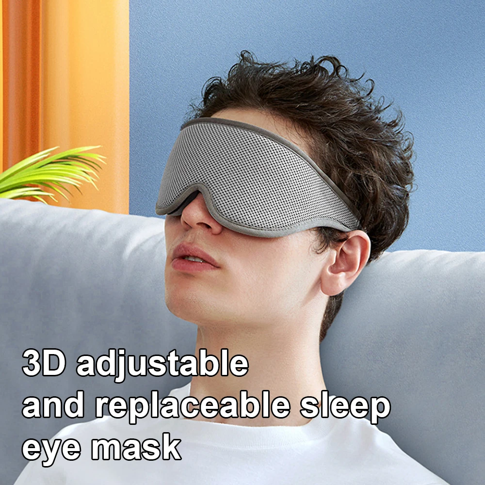 NEW Eye Mask Blindfold Sleeping Aid Memory Foam Face Mask  Eyepatch Blockout Light Slaapmasker Eye Cover Patch