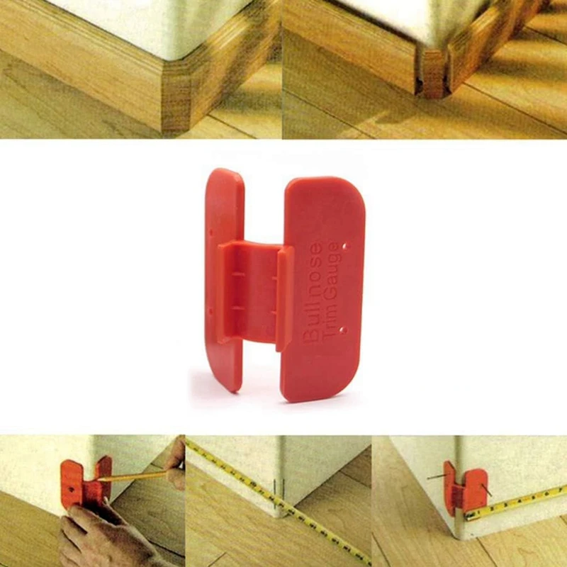 4-Pack Skirting Corner Scribing Tool Floor Installation Tool Corner Installation Carpentry Tool