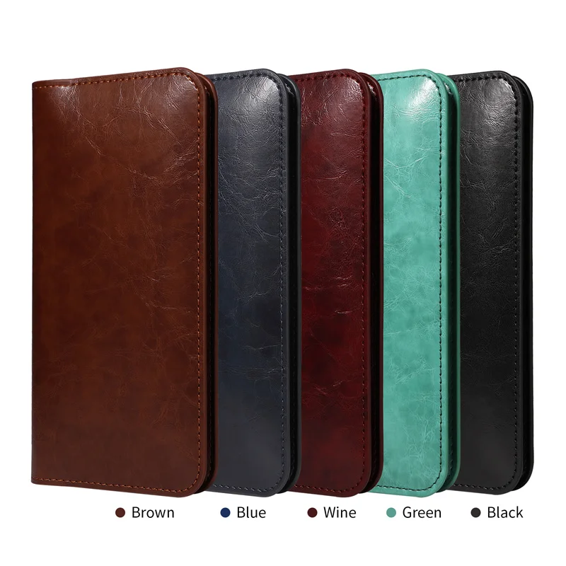 For all models of mobile phones fashionable dual mobile phone card bag magnetic suction multi card wallet case