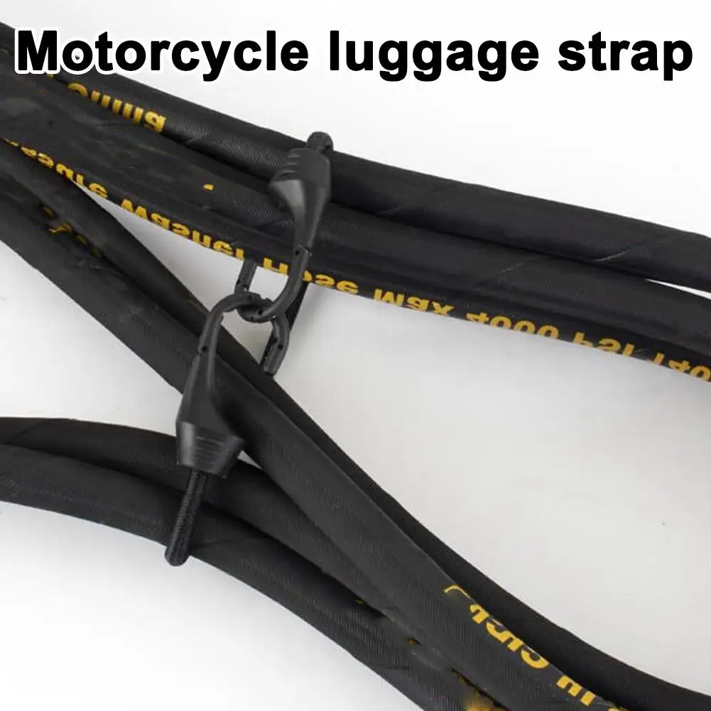 

Heavy Duty Elastic Bungee Cargo Tie Down Hooks for Motorcycle Bicycle Luggage, Truck, Car, Camping Gear