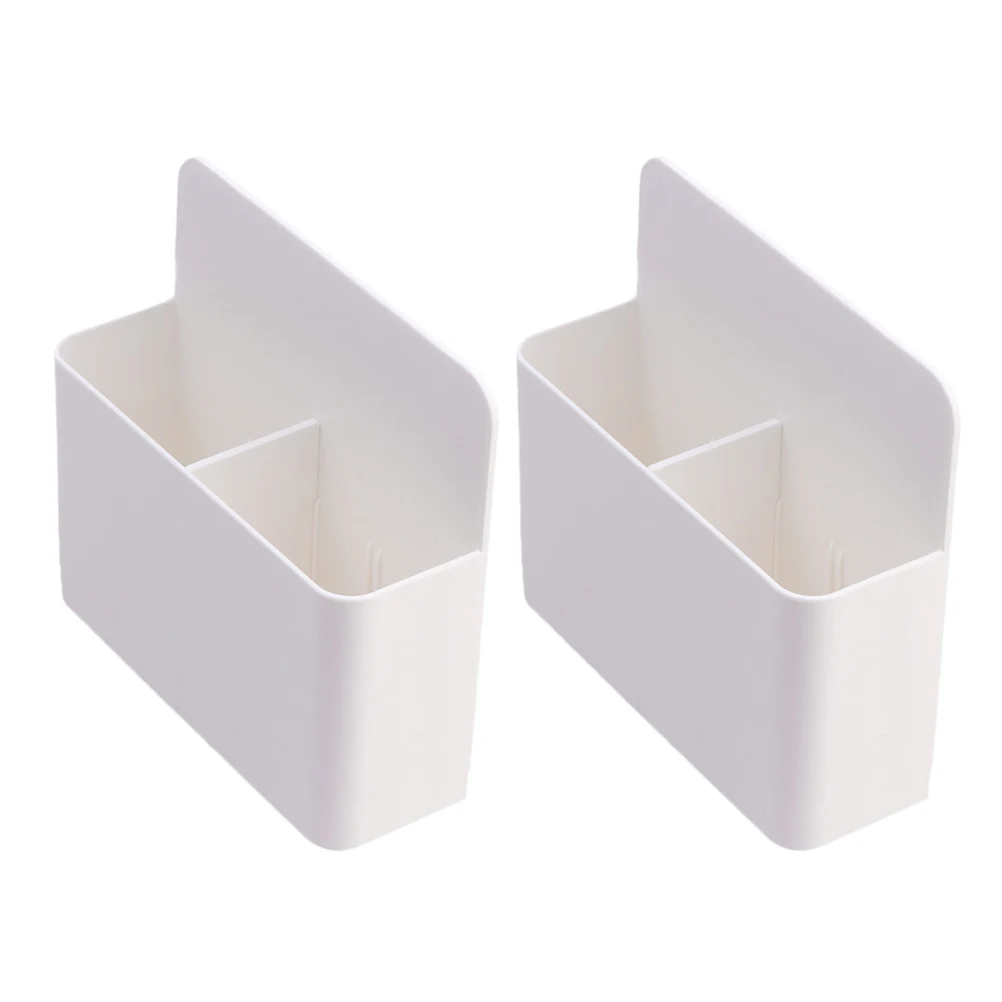 

2pcs Magnetic Storage Box Absorption Fridge Pen Container Space Saving Desk Laundry Liquid Detergent Household