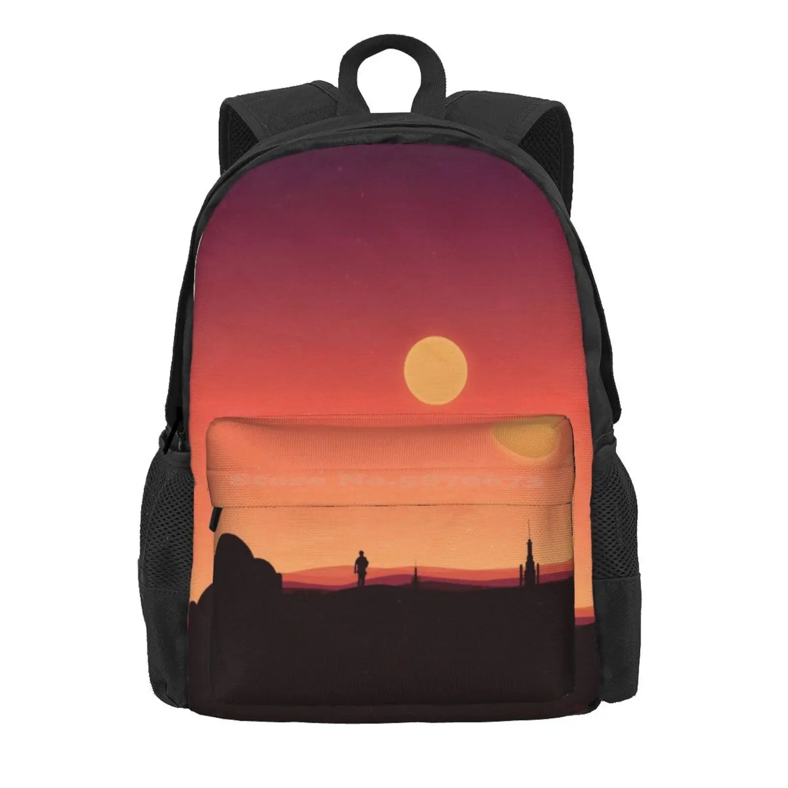 Tatooine Hot Sale Schoolbag Backpack Fashion Bags Tatooine A New Hope Luke Skywalker Obi Wan Kenobi Lucasfilm The Last Jedi The