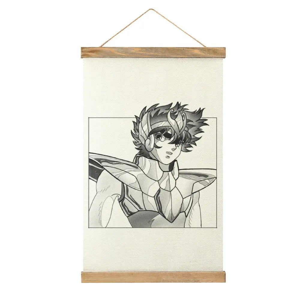 Cute Saint Seiya The Knights Of The Zodiac Canvas Hanging Picture Wall Decoration Joke Restaurant   Mural Style Hang Pictures