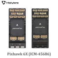 HolyBro Pixhawk 6X (ICM-45686) Flight Controller Standard Set / Mini Set with M9N / M10 GPS Module for RC Multirotor Airplane