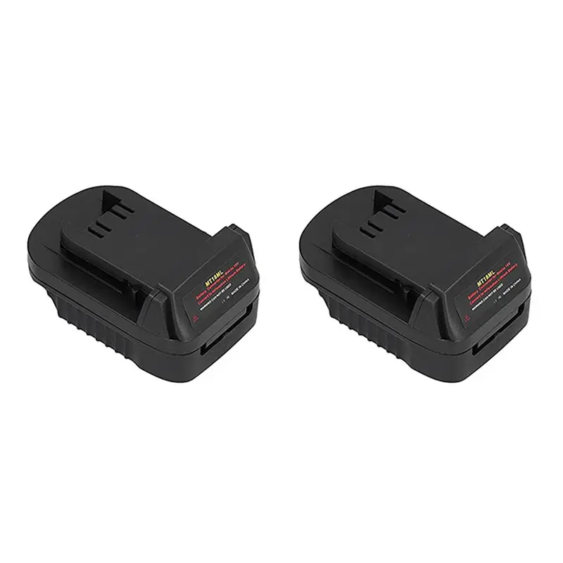 Y50A-2X Battery Adapter Power Source Connector Charge Conversion Dock 18V MT18ML To For Milwakee Lectrical Tools