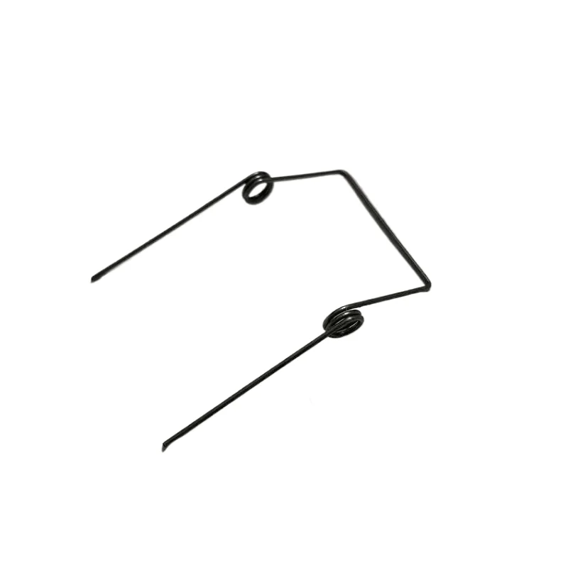 Double torsion spring 0.6 wire diameter 4.5mm outside D Rotating spring x12
