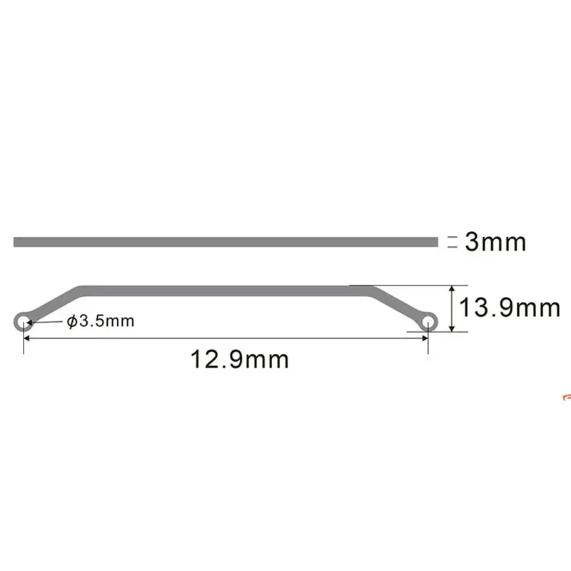 โลหะสแตนเลสเพลาหน้า Spacer Rod สําหรับ 1/14 Tamiya RC รถบรรทุก Hercules Scania Benz Actros MAN TGX VOLVO รถอะไหล่ DIY